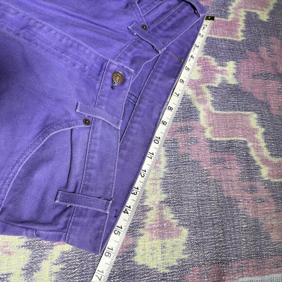 Levi's Vintage ORANGE TAB 560 Purple Denim Jeans Men's Size 33 x 30 - Picture 7 of 14